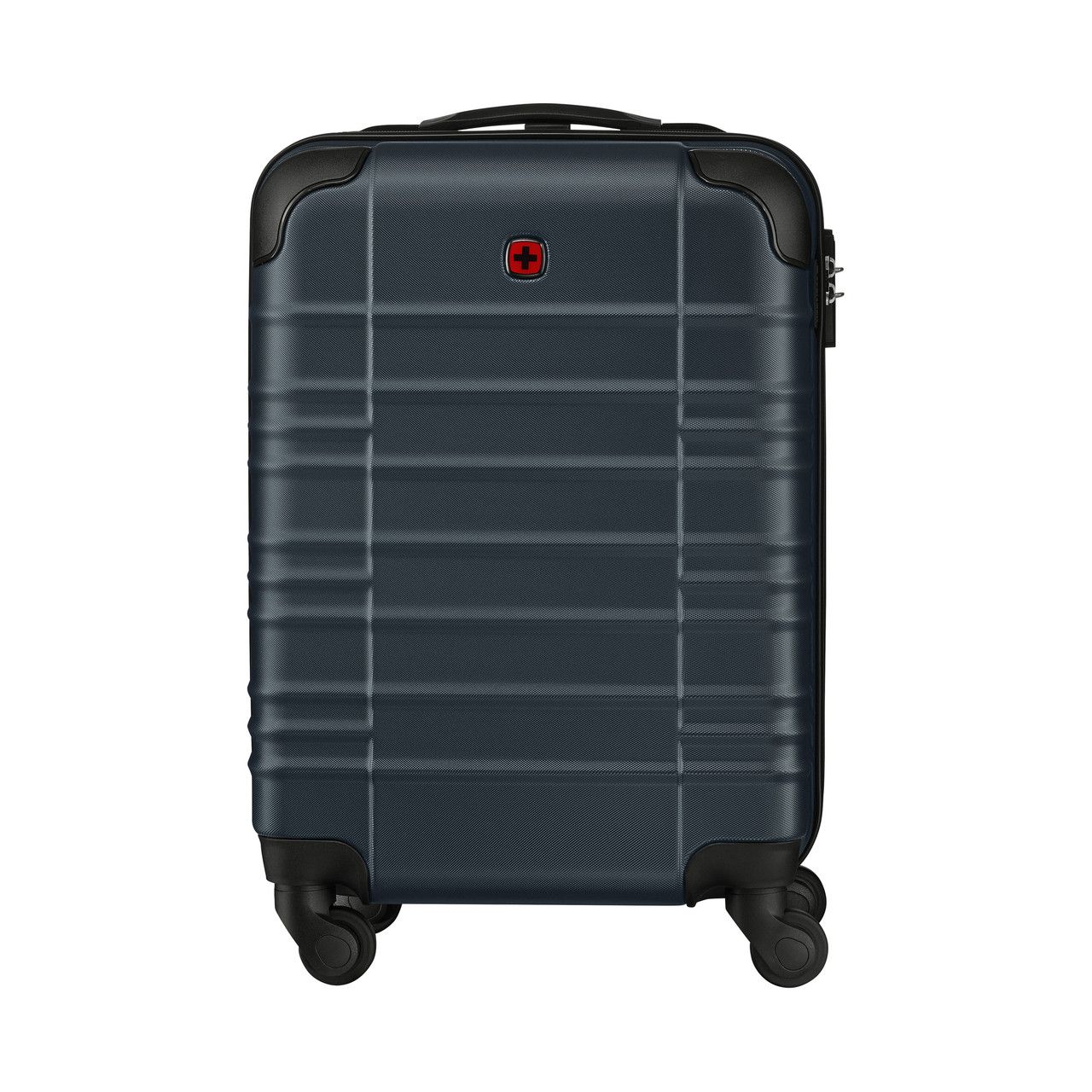 Валіза Wenger Amplar, мала, пластик, 4 колеса, синя 653144