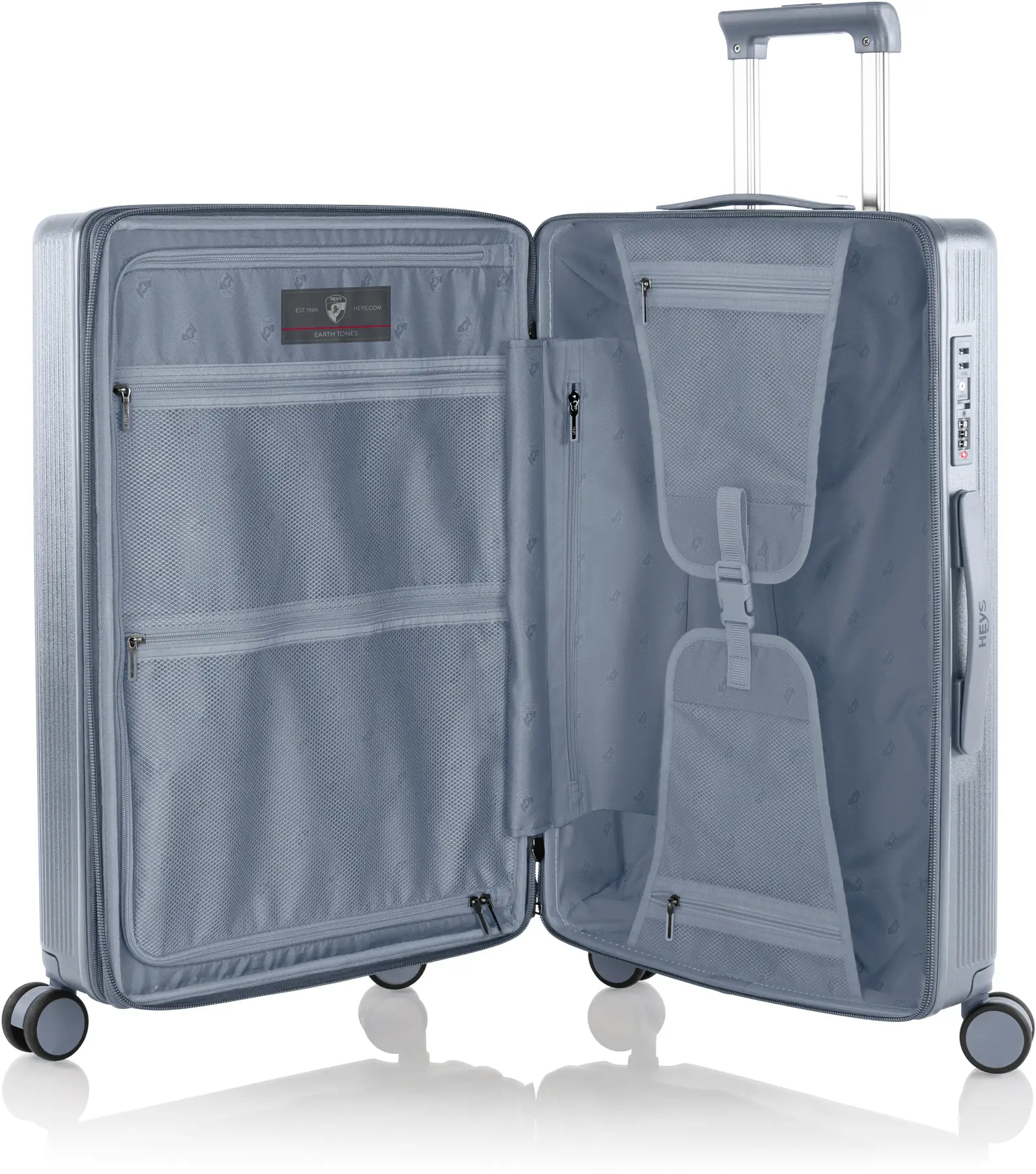 Валіза Heys Earth Tones (M) Glacier Grey (10156-0144-26)/(10156-0144-S3) 111823