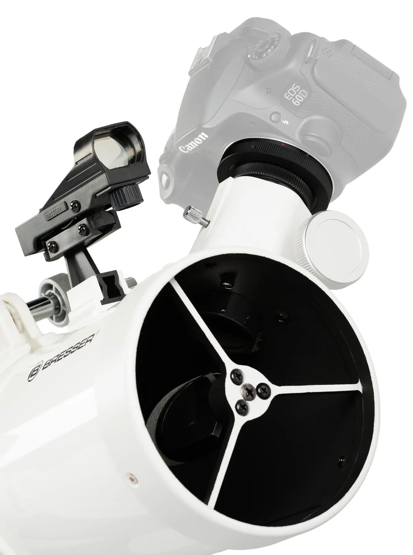 Телескоп Bresser Nano NT-114/500 AZ з сонячним фільтром і адаптером для смартфона (4514500) 113185