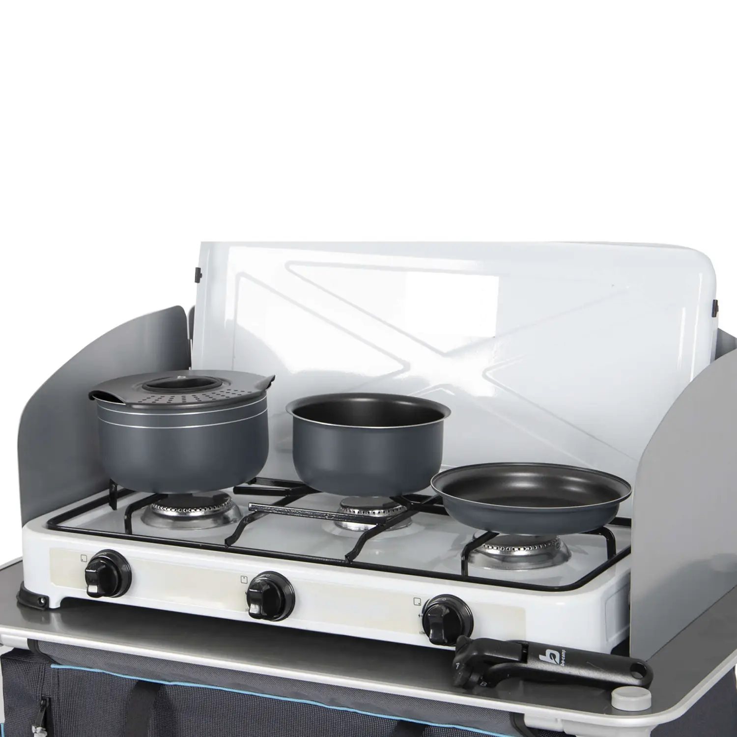 Набір посуду Bo-Camp Trekking 5 Pieces Anthracite (2300351) 113485