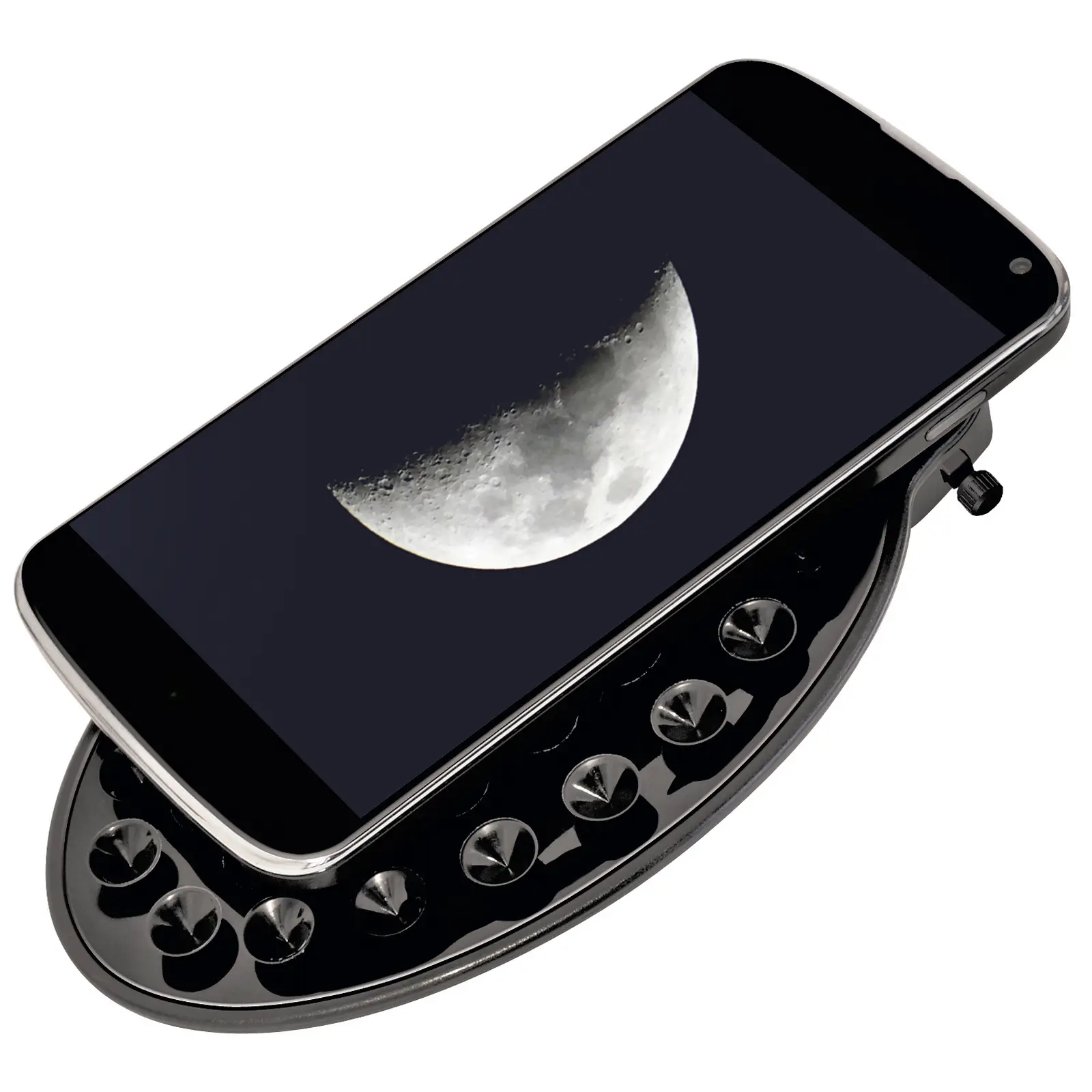 Телескоп Bresser Venus Solar 76/700 AZ Carbon з адаптером для смартфона (4541009) 113236