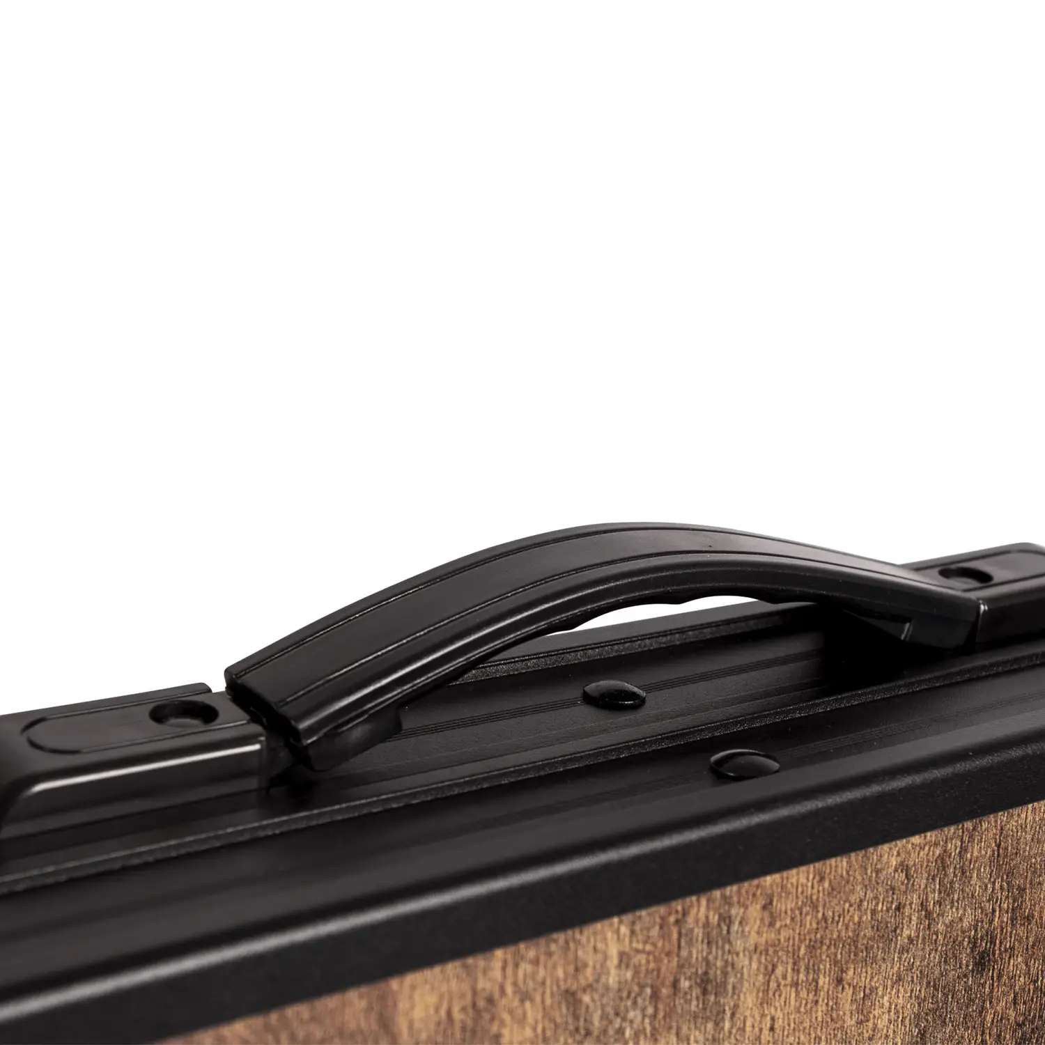 Стіл Bo-Camp Melrose Oval 120×80 cm Black/Wood look (1404220) 114225