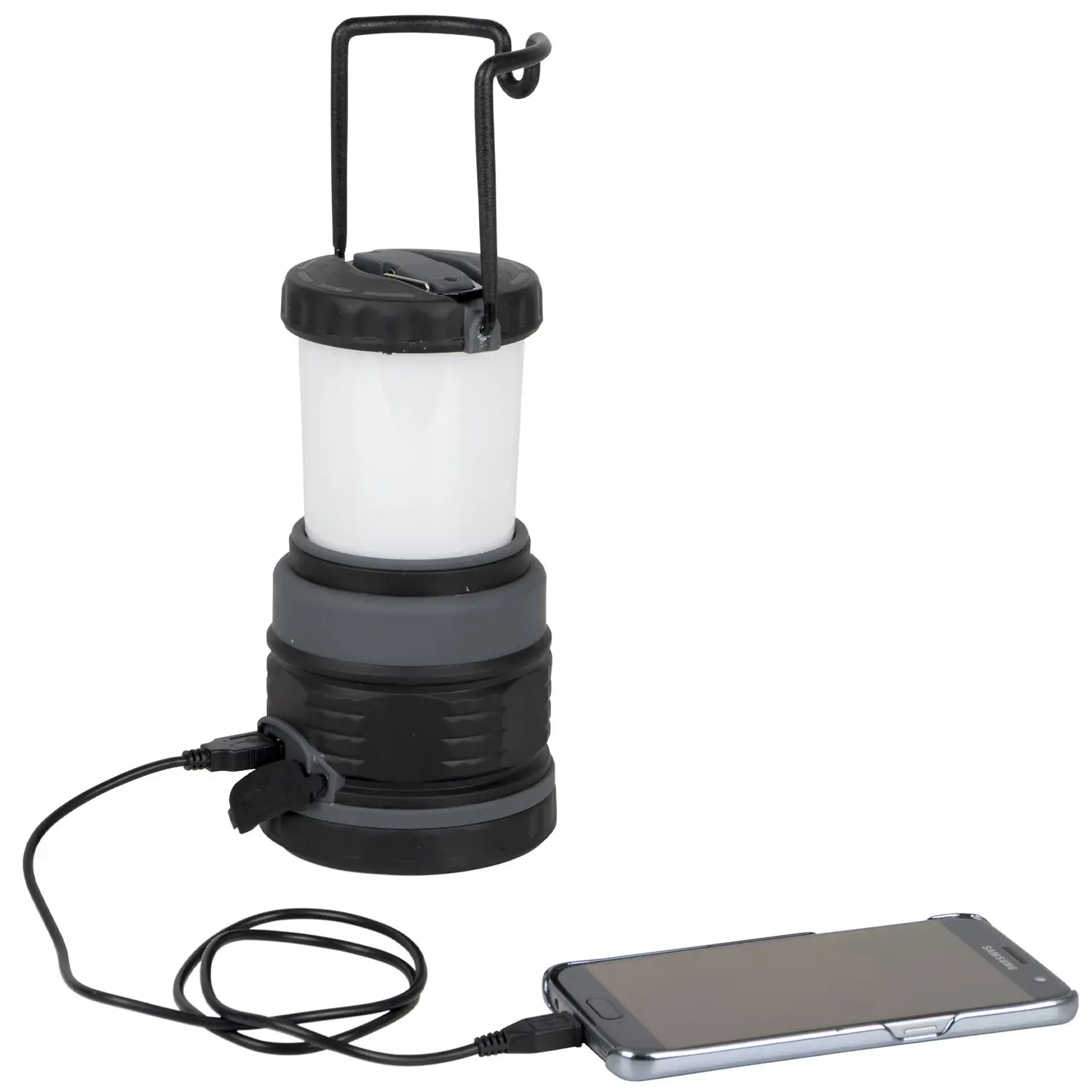 Ліхтар кемпінговий Bo-Camp Delta High Power LED Rechargable 200 Lumen Black/Anthracite (5818891) 114445