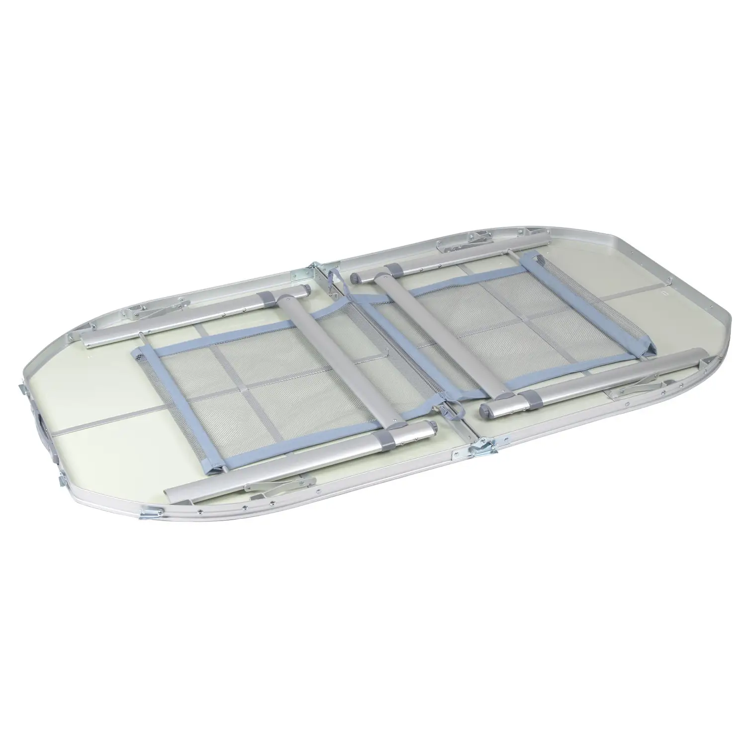 Стіл Bo-Camp Premium Oval 150×80 cm Grey (1404405) 114346