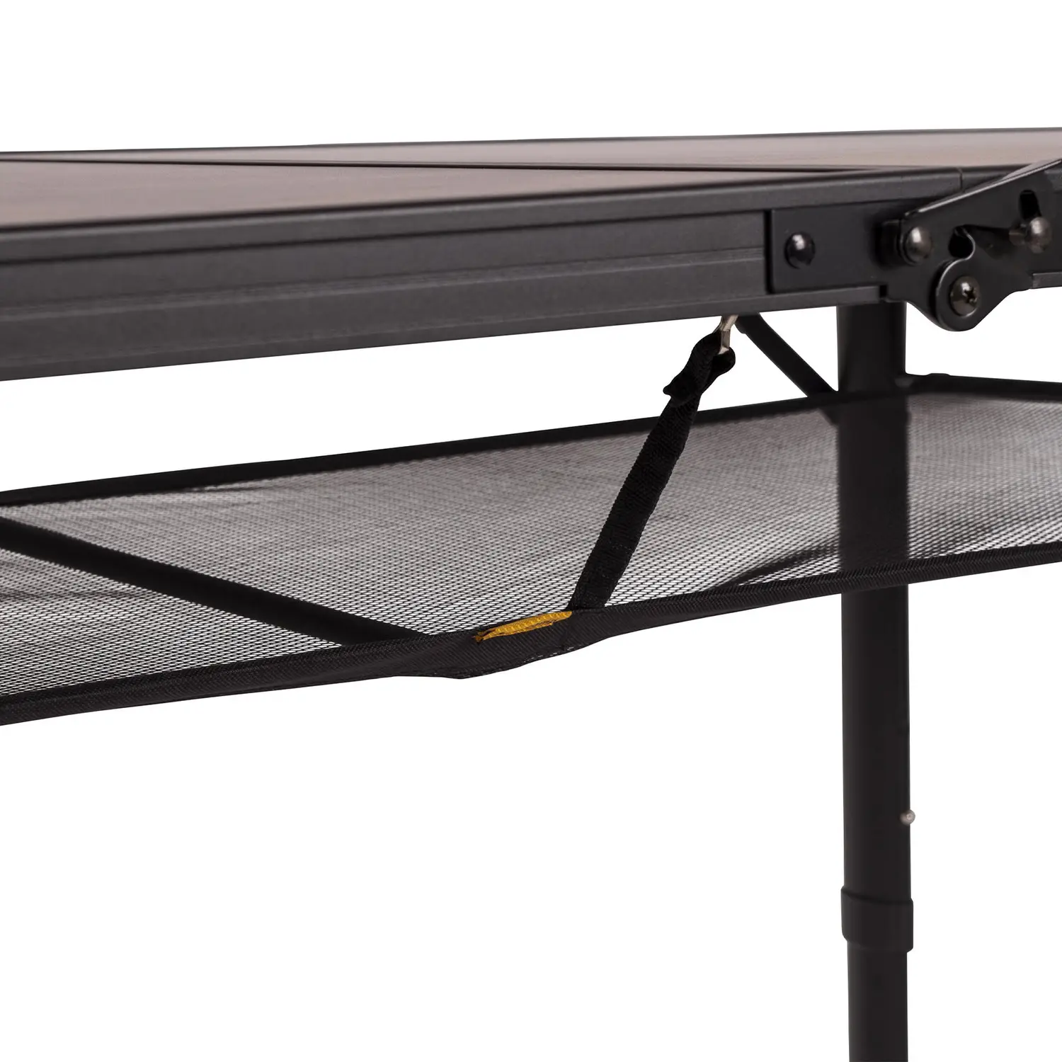 Стіл Bo-Camp Melrose Oval 120×80 cm Black/Wood look (1404220) 114249