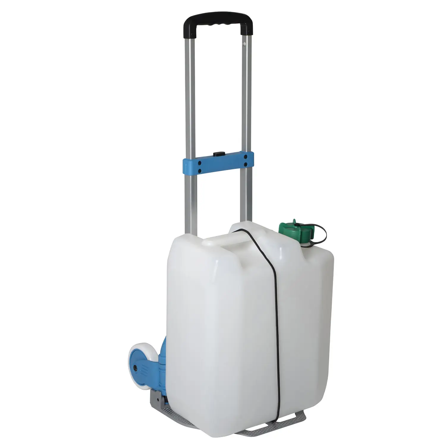 Візок господарський Bo-Camp Trolley Foldable 75 kg Silver/Blue (5267283) 114504