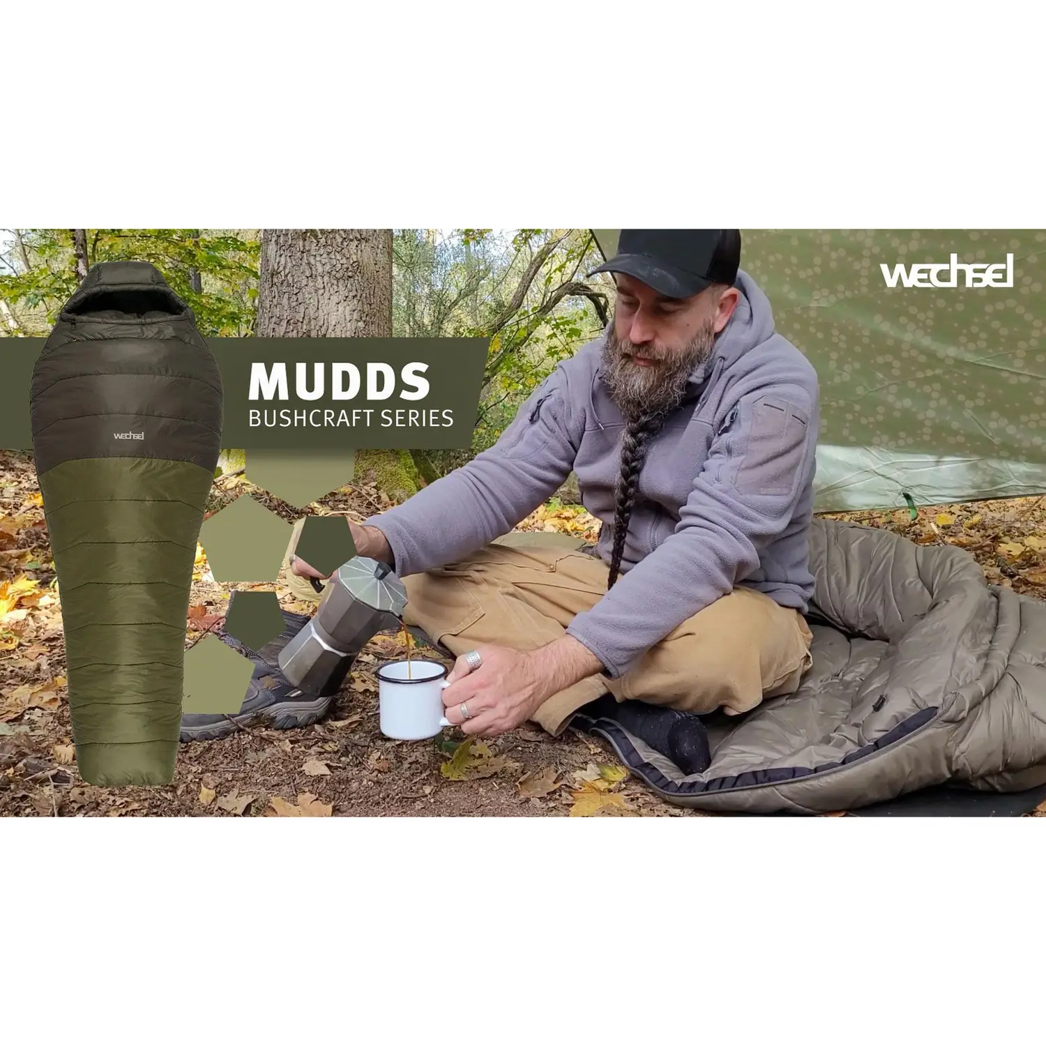 Спальний мішок Wechsel Mudds Summer 8° L TL Olive/Mud Green Left (232049) 114553