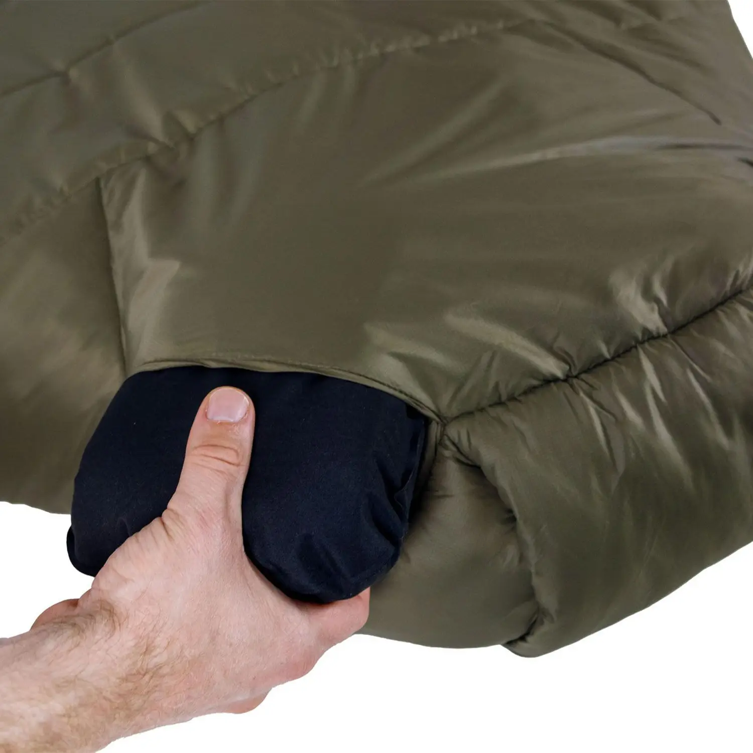 Спальний мішок Wechsel Mudds Summer 8° M TL Olive/Mud Green Left (232048) 114560