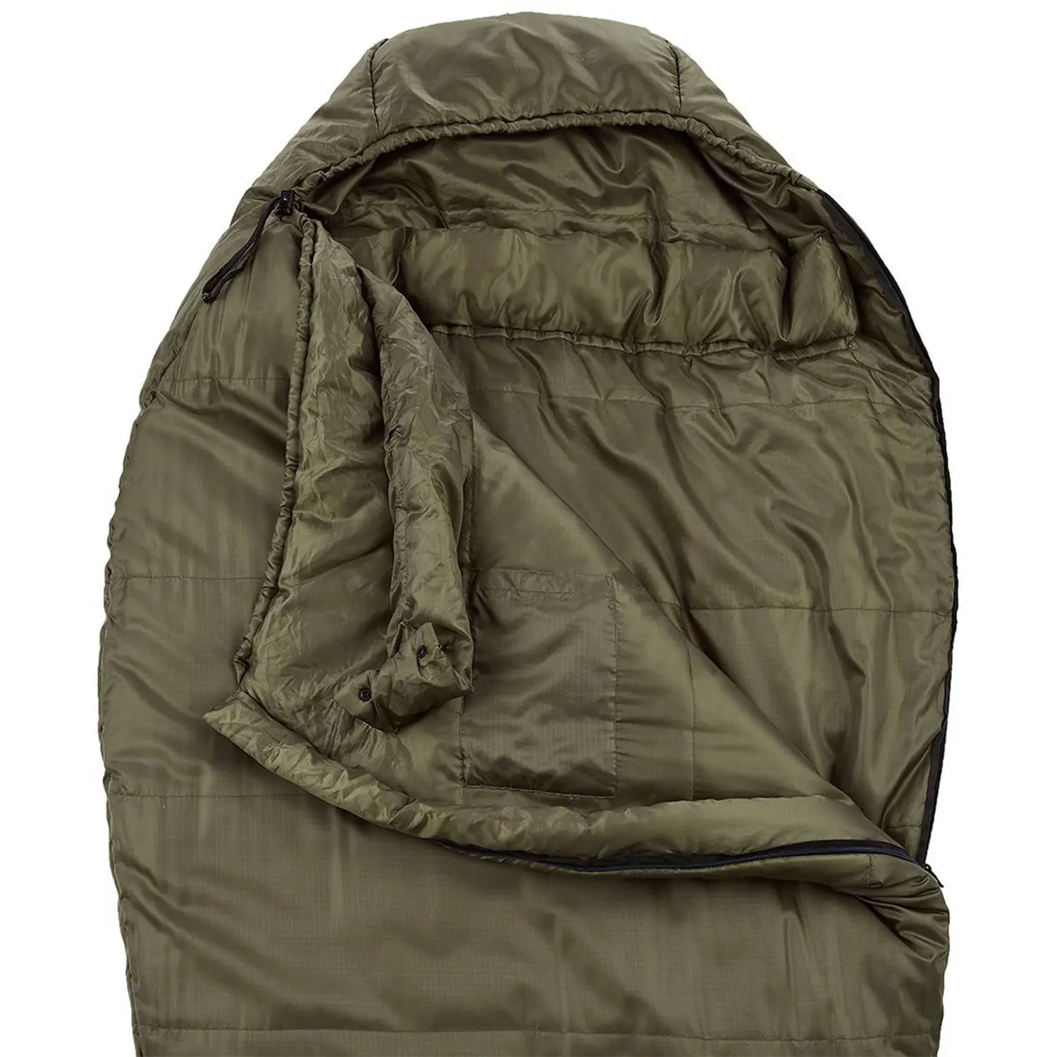 Спальний мішок Wechsel Wildfire 10° M TL Mud Green Left (232044) 114620
