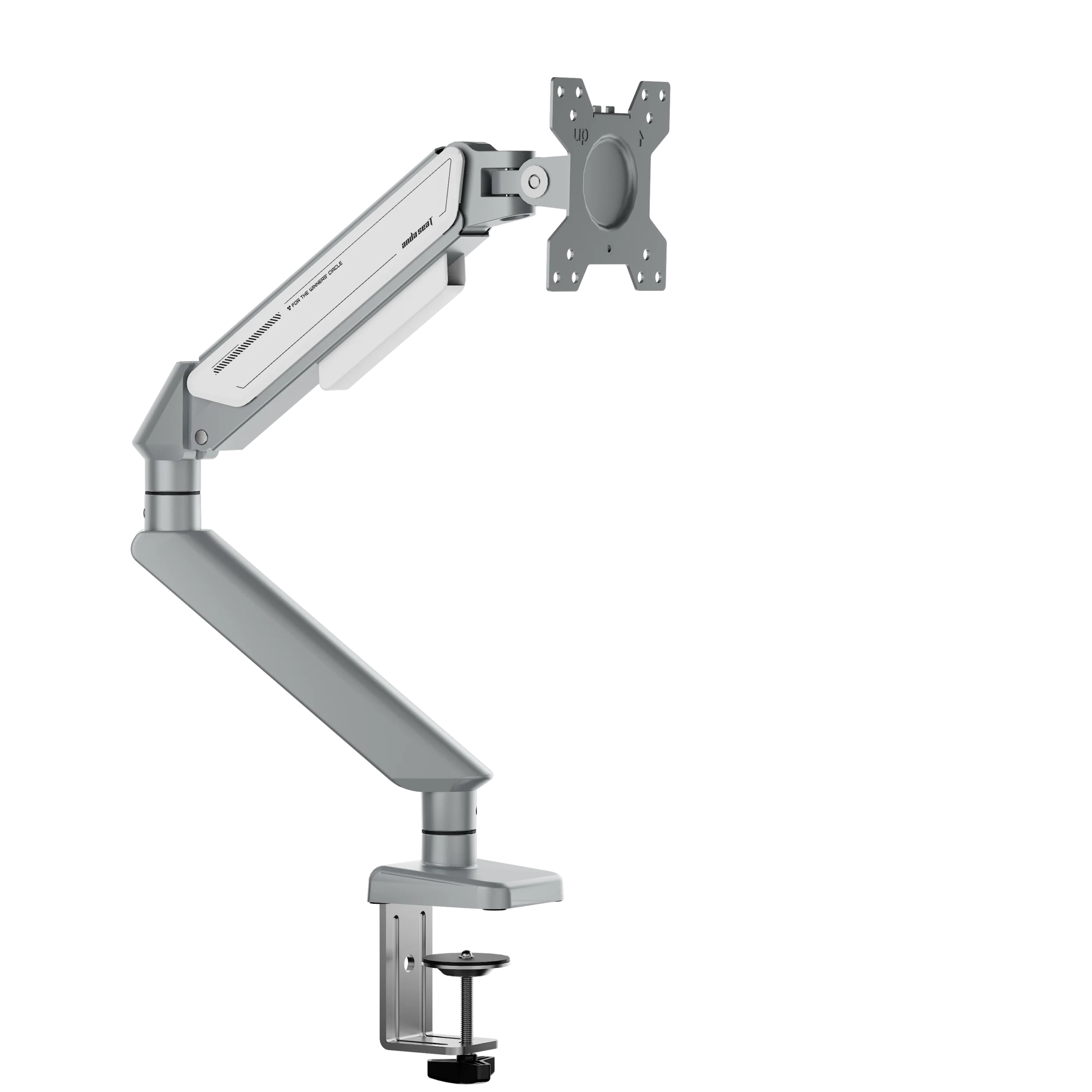 Настільне кріплення для монітора Anda Seat Stealth II 17”-32” White (AD-W-A6D-1S-FW)
