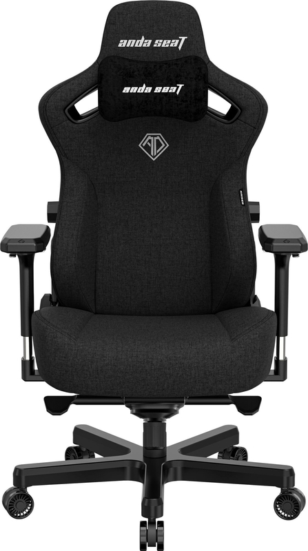 Геймерське крісло Anda Seat Kaiser 3 Black Fabric Size XL (AD12YDC-XL-01-B-CF)