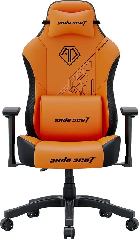 Геймерське крісло Anda Seat Phantom Tiger Edition Orange Size L (AD18Y-14-OB-PV/C)