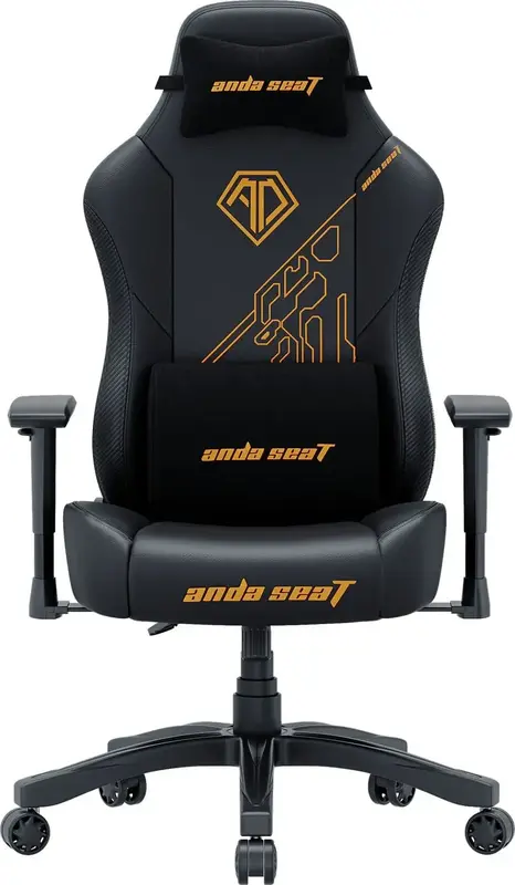 Геймерське крісло Anda Seat Phantom Tiger Edition Black Size L (AD18Y-14-B-PV/C)