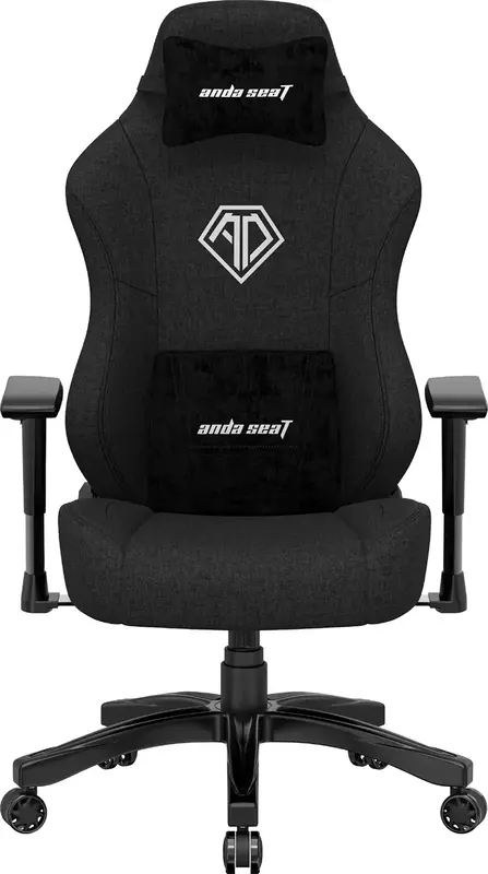 Геймерське крісло Anda Seat Phantom 3 Black Fabric Size L (AD18Y-06-B-F)