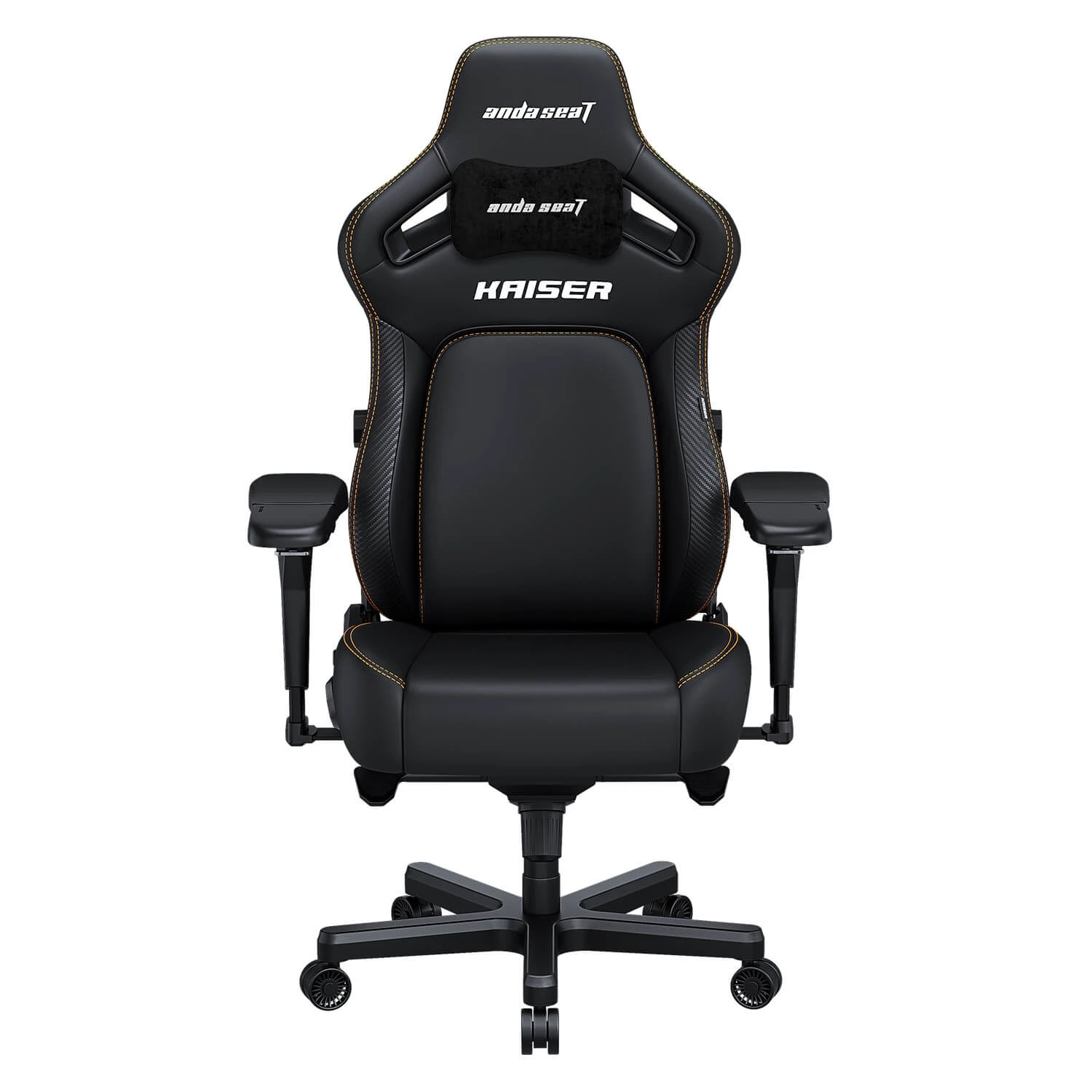 Геймерське крісло Anda Seat Kaiser 4 Black PVC Size L (AD12YDDC-L-20-B-PV/C)