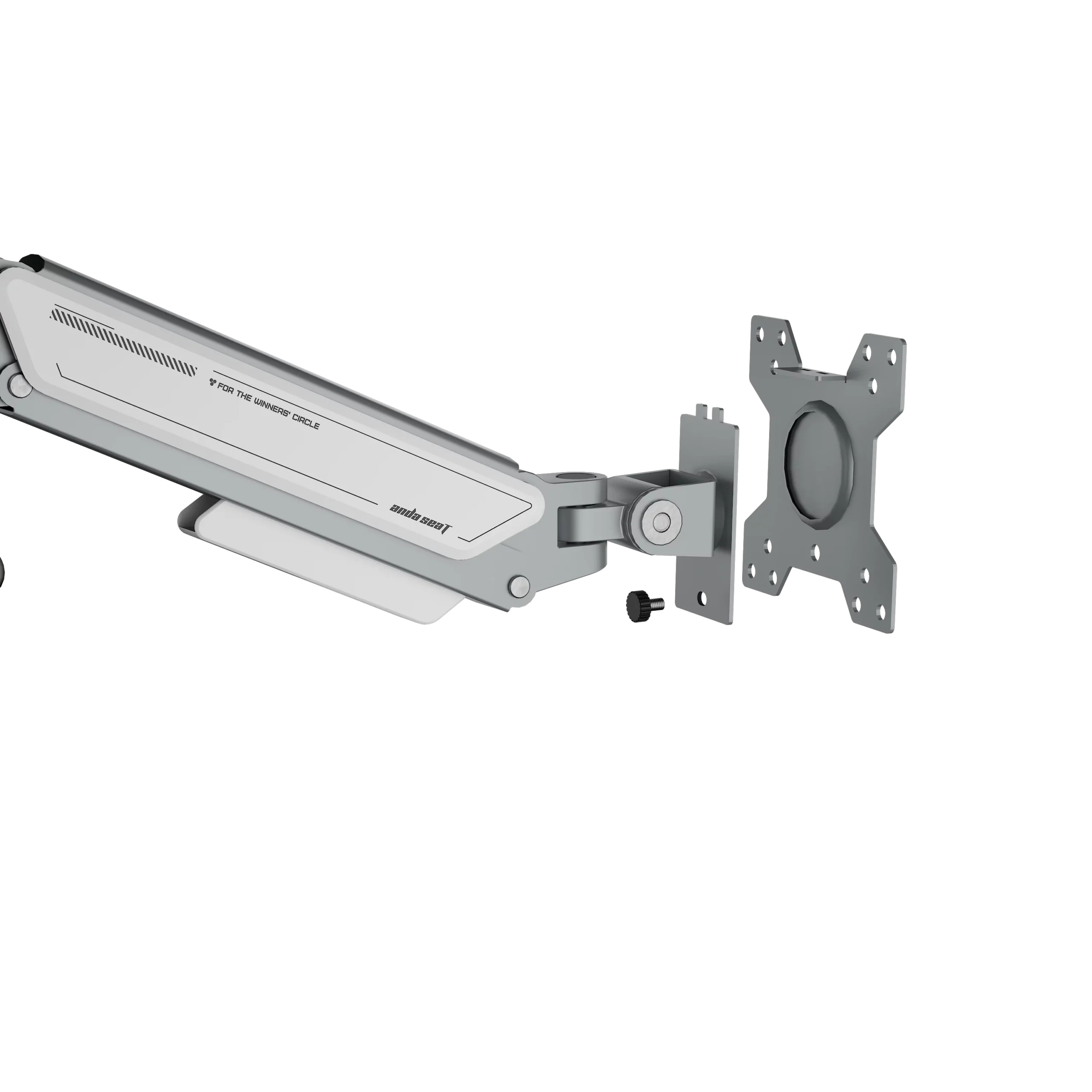 Настільне кріплення для монітора Anda Seat Stealth II 17”-32” White (AD-W-A6D-1S-FW) 117178