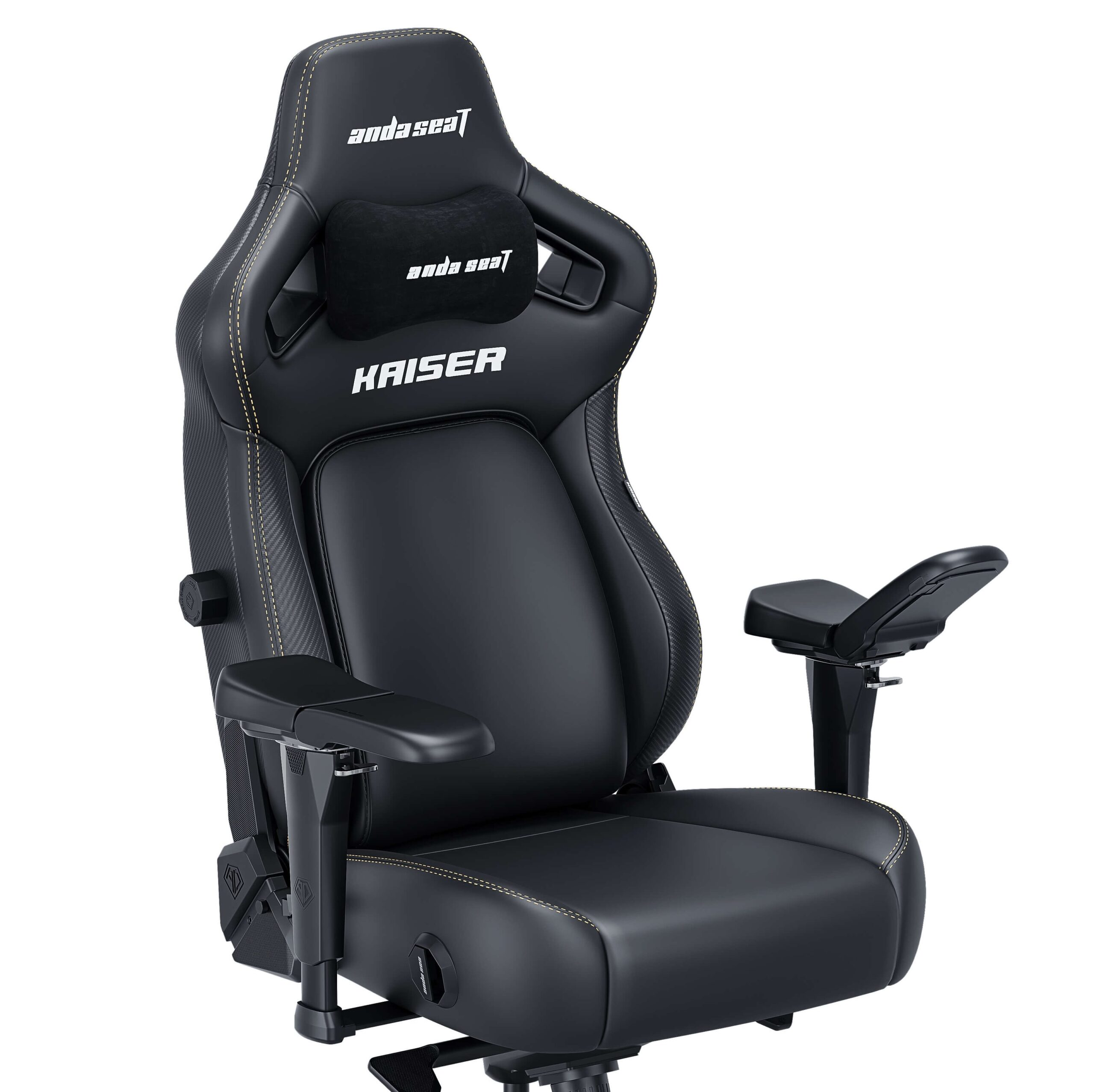 Геймерське крісло Anda Seat Kaiser 4 Black PVC Size L (AD12YDDC-L-20-B-PV/C) 116418
