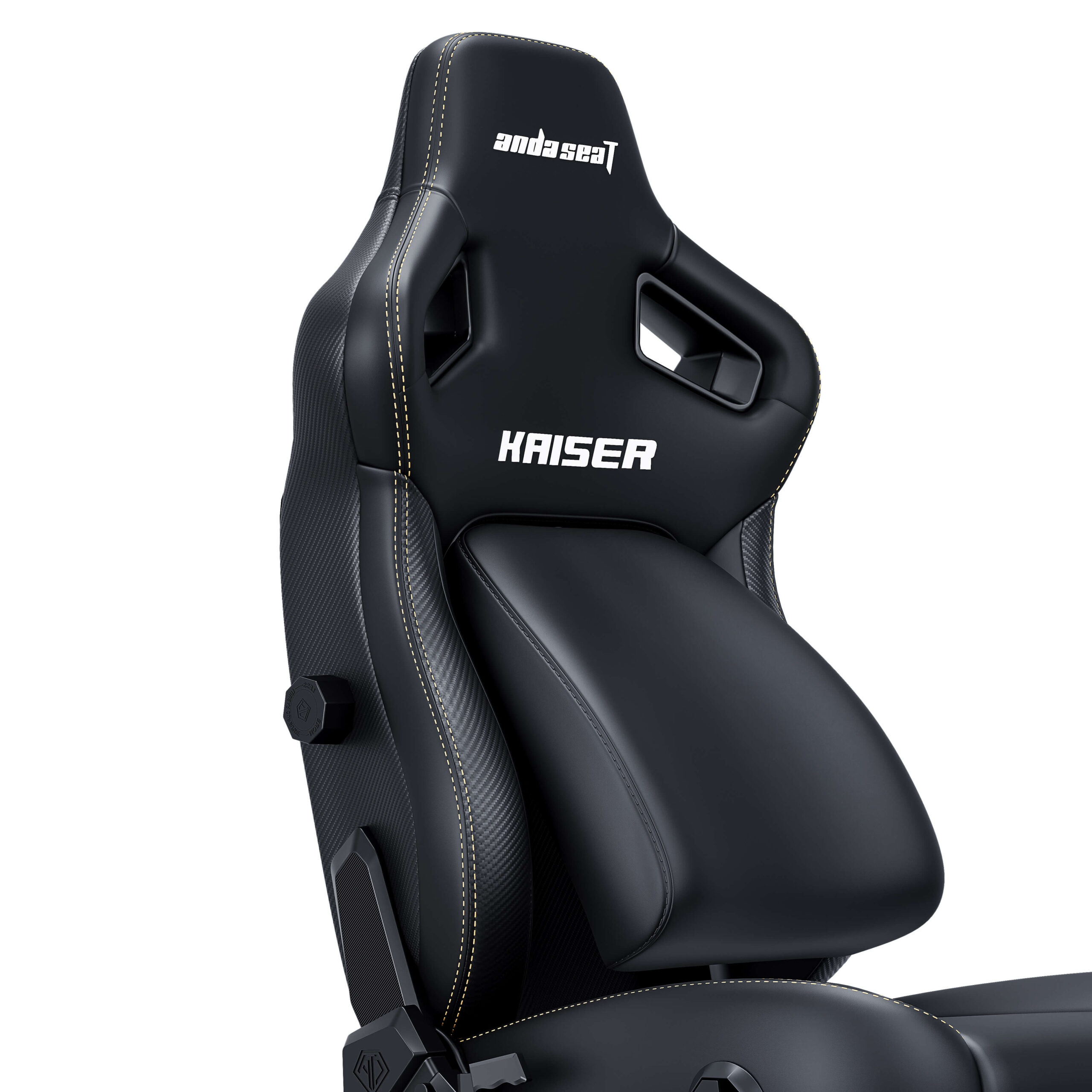 Геймерське крісло Anda Seat Kaiser 4 Black PVC Size L (AD12YDDC-L-20-B-PV/C) 116422