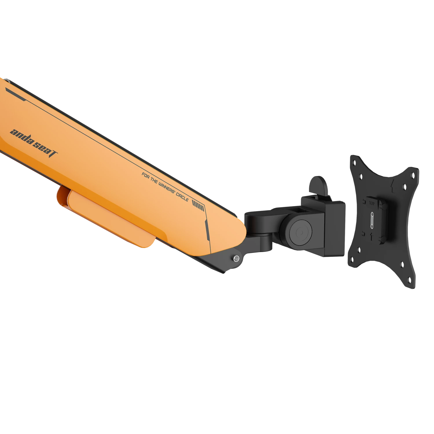 Настільне кріплення для монітора Anda Seat Stealth PRO II RGB 17”-42” Orange (AD-W-A9X-1S-BO) 117276