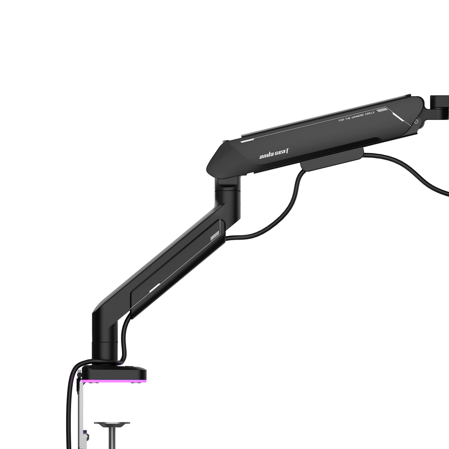 Настільне кріплення для монітора Anda Seat Stealth PRO II RGB 17”-42” Black (AD-W-A9X-1S-BB) 117206