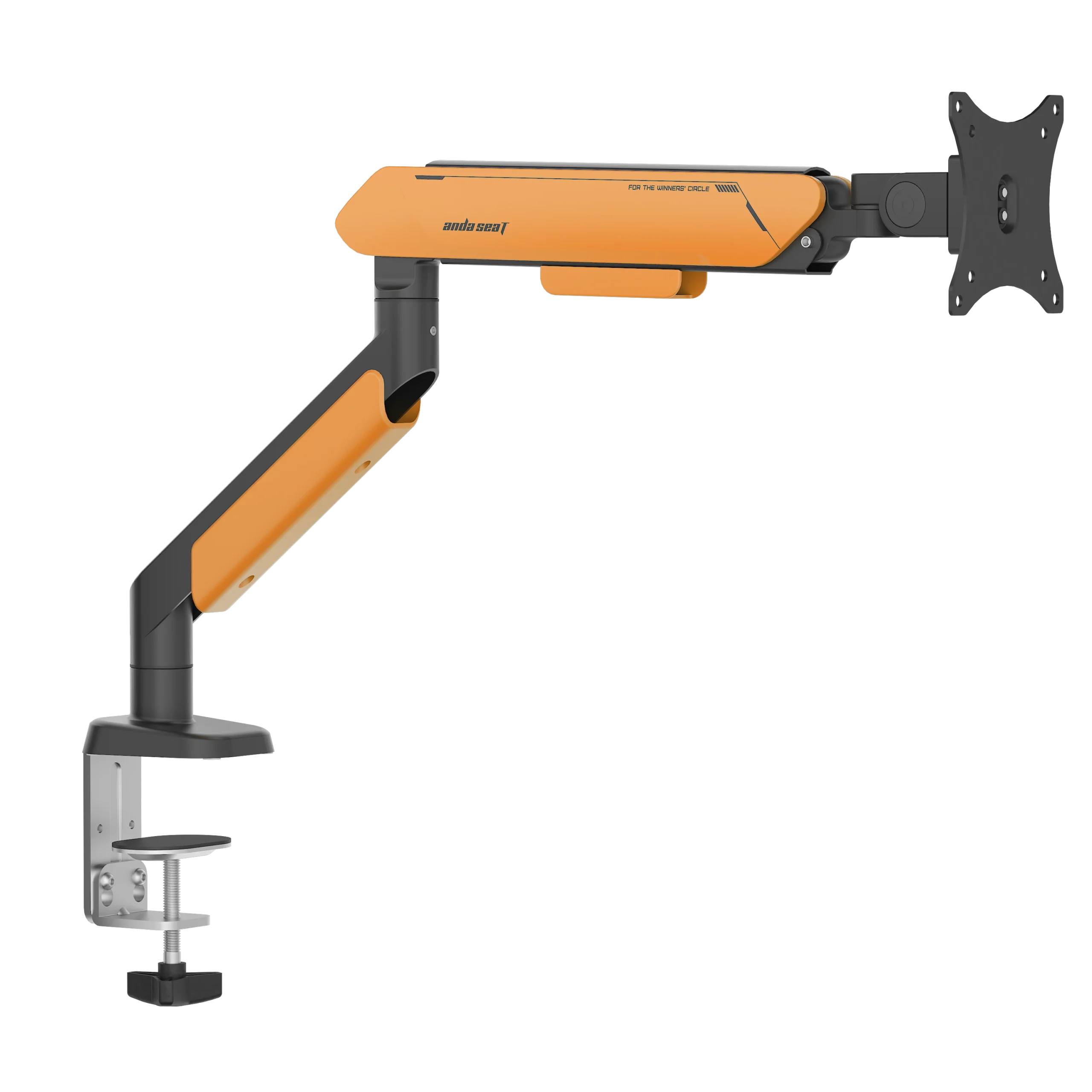 Настільне кріплення для монітора Anda Seat Stealth PRO II 17”-42” Orange (AD-W-A9-1S-BO)