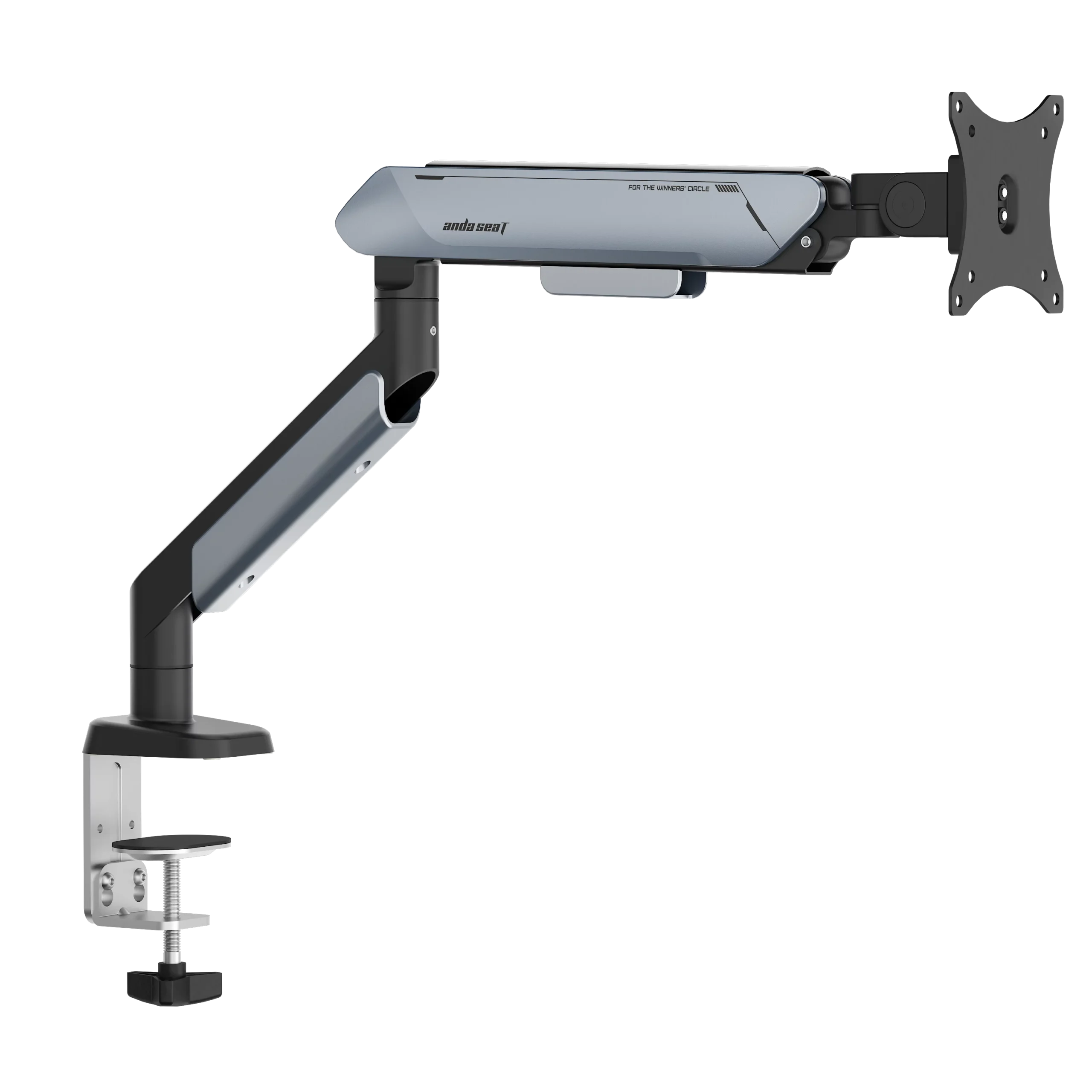 Настільне кріплення для монітора Anda Seat Stealth PRO II 17”-42” Titanium (AD-W-A9-1S-BT) 117091