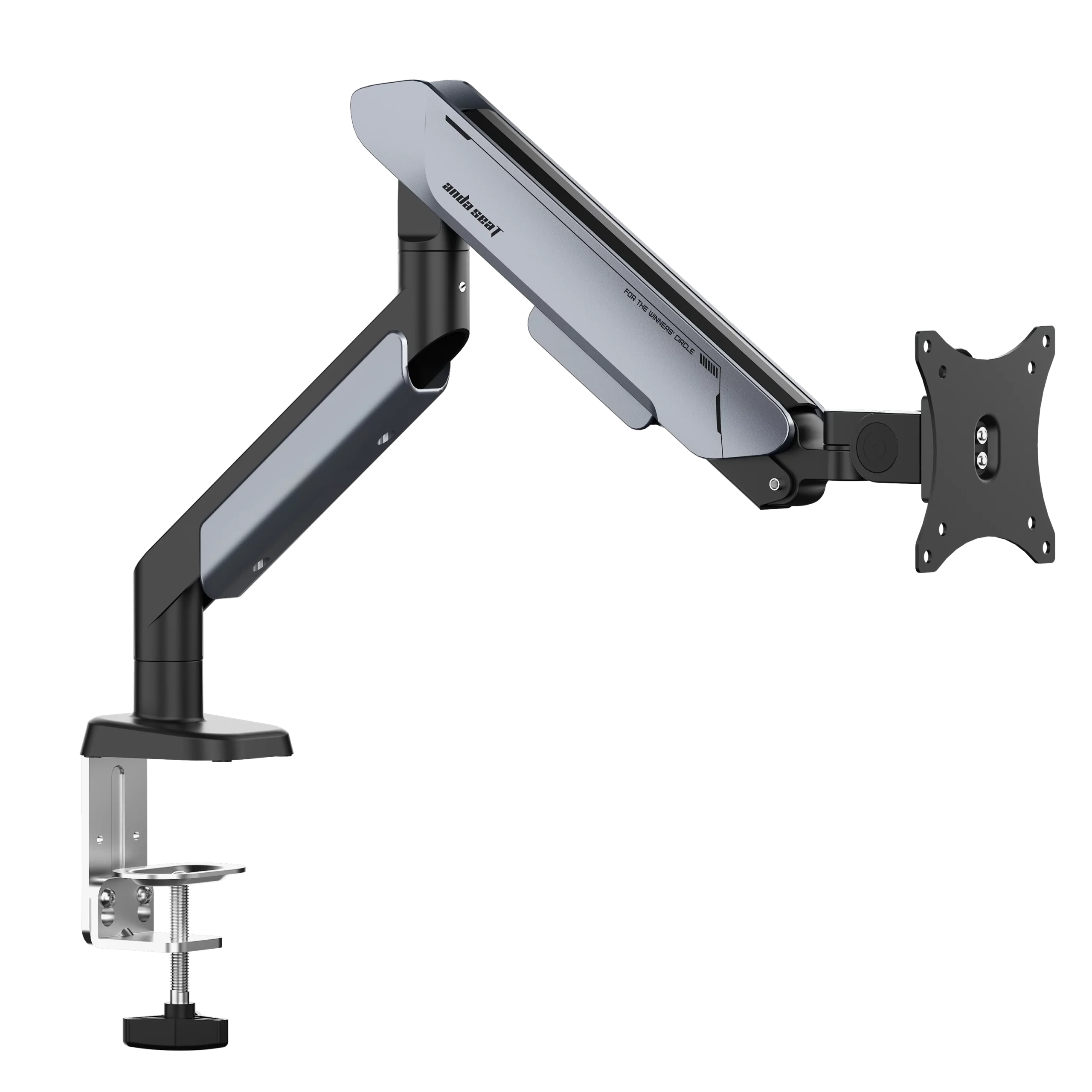 Настільне кріплення для монітора Anda Seat Stealth PRO II 17”-42” Titanium (AD-W-A9-1S-BT) 117093