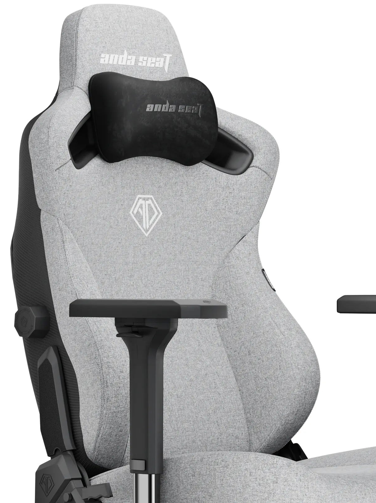 Геймерське крісло Anda Seat Kaiser 3 Grey Fabric Size L (AD12YDC-L-01-G-PV/F) 114744