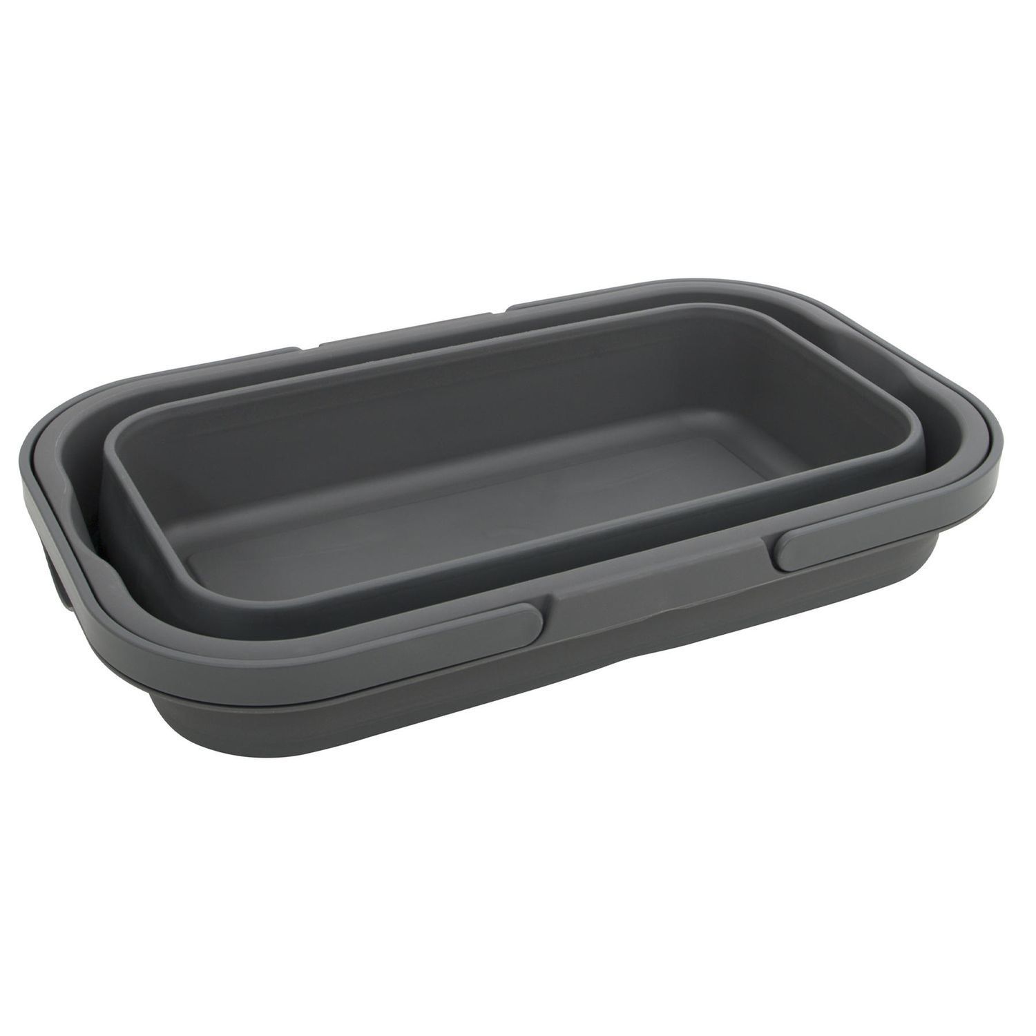 Кошик складаний Bo-Camp Foldable Box With table Top 17L Grey (6303695) 119652