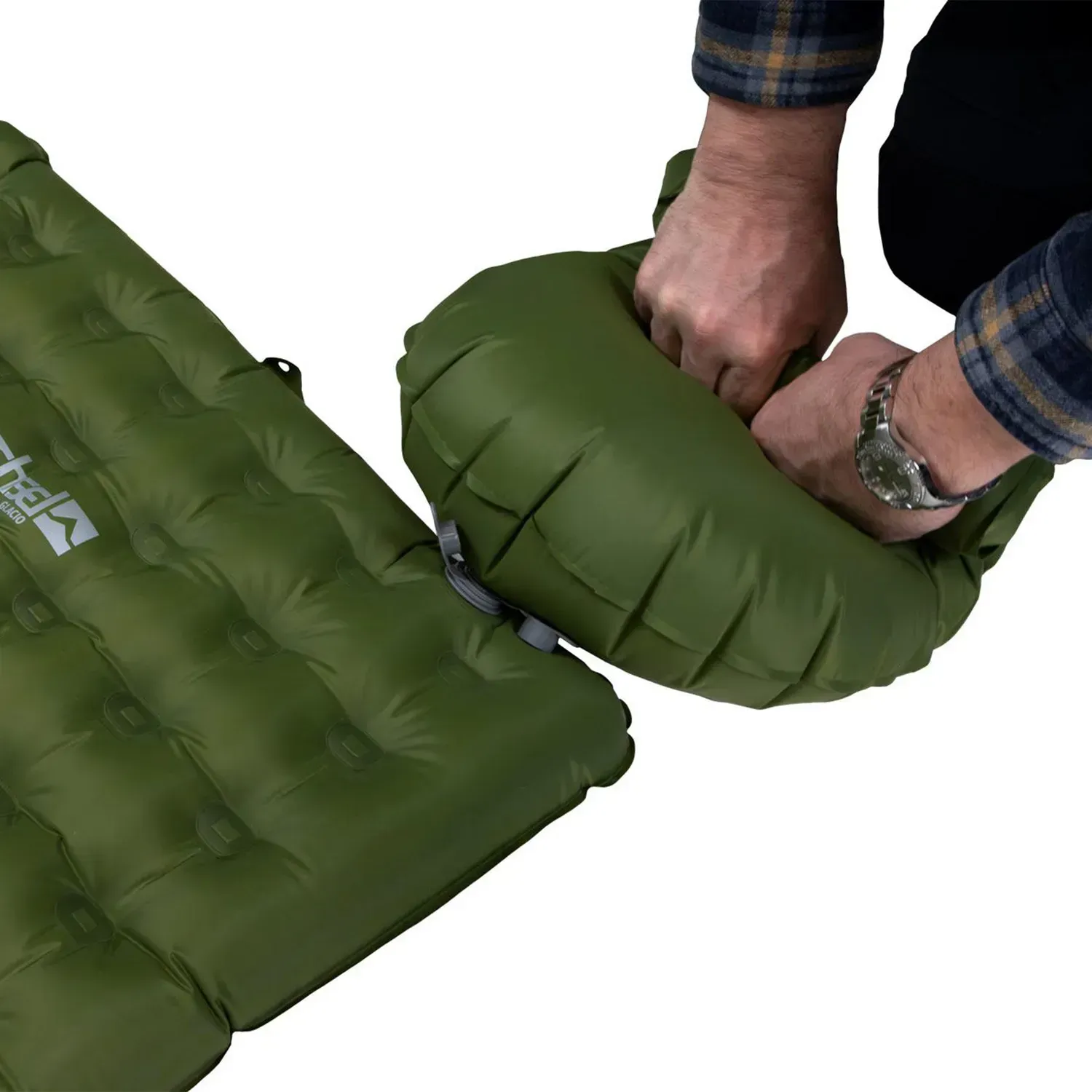 Килимок cамонадувний Wechsel Glacio L 186 x 64 x 8 cm TL Olive (233123) 120409