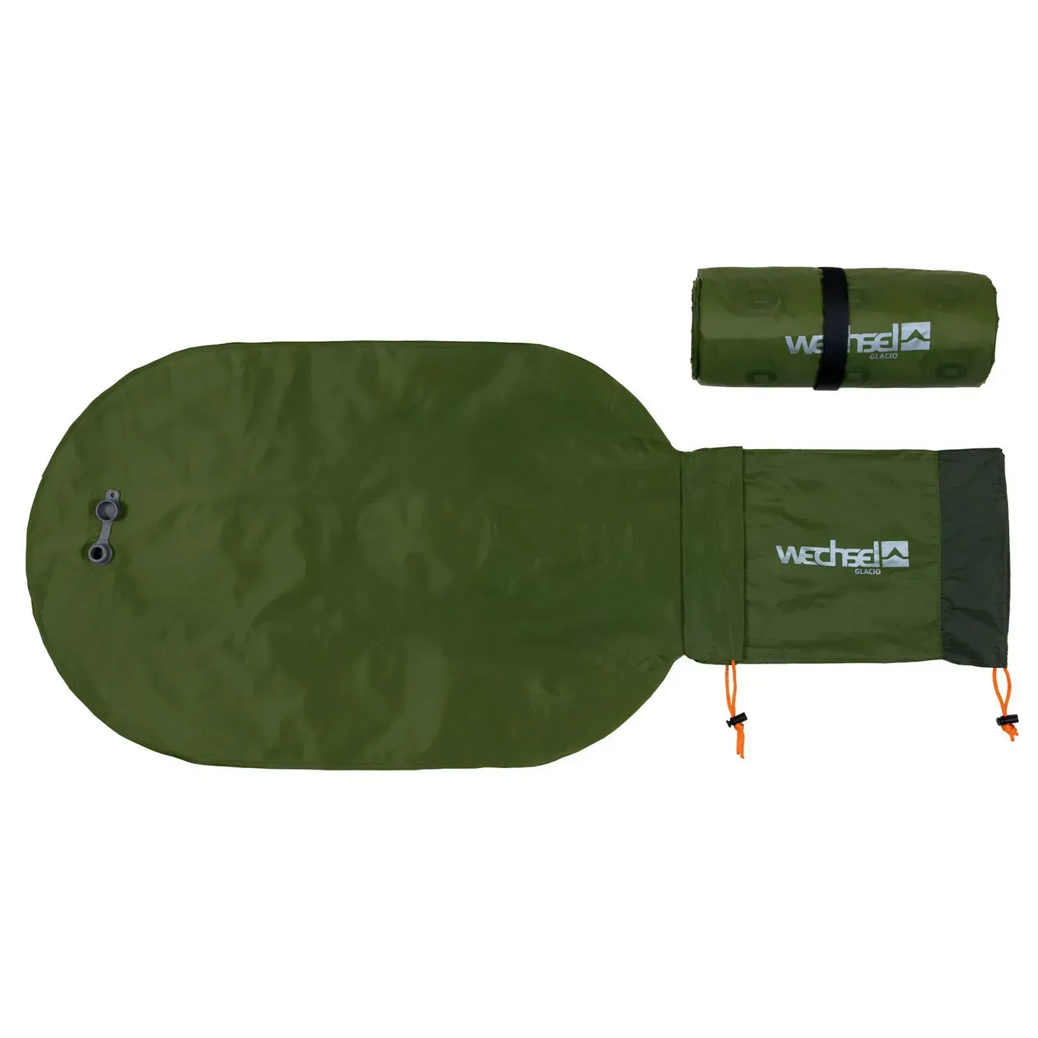 Килимок cамонадувний Wechsel Glacio L 186 x 64 x 8 cm TL Olive (233123) 120411