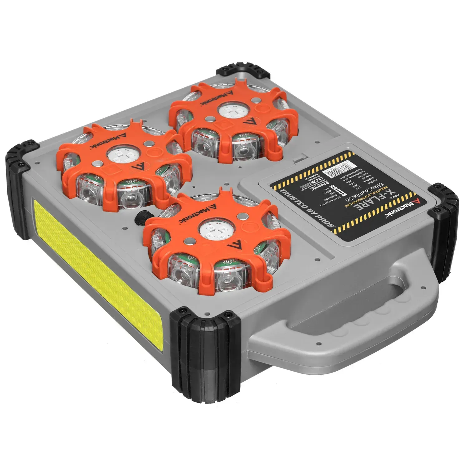 Комплект ліхтарів професійних Mactronic X-Flare (30 Lm) Red/Blue/Amber Recharg 12/220V (PSD0112) 119023