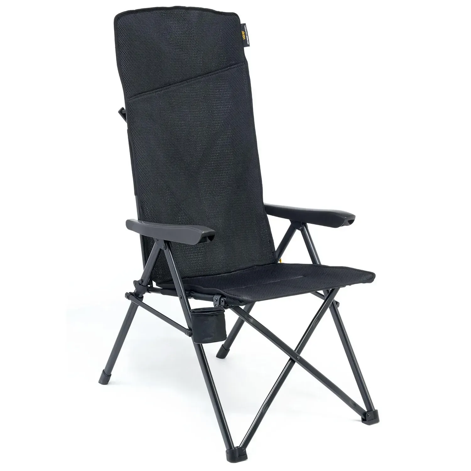 Крісло розкладне Uquip Justy XL Black (244053)