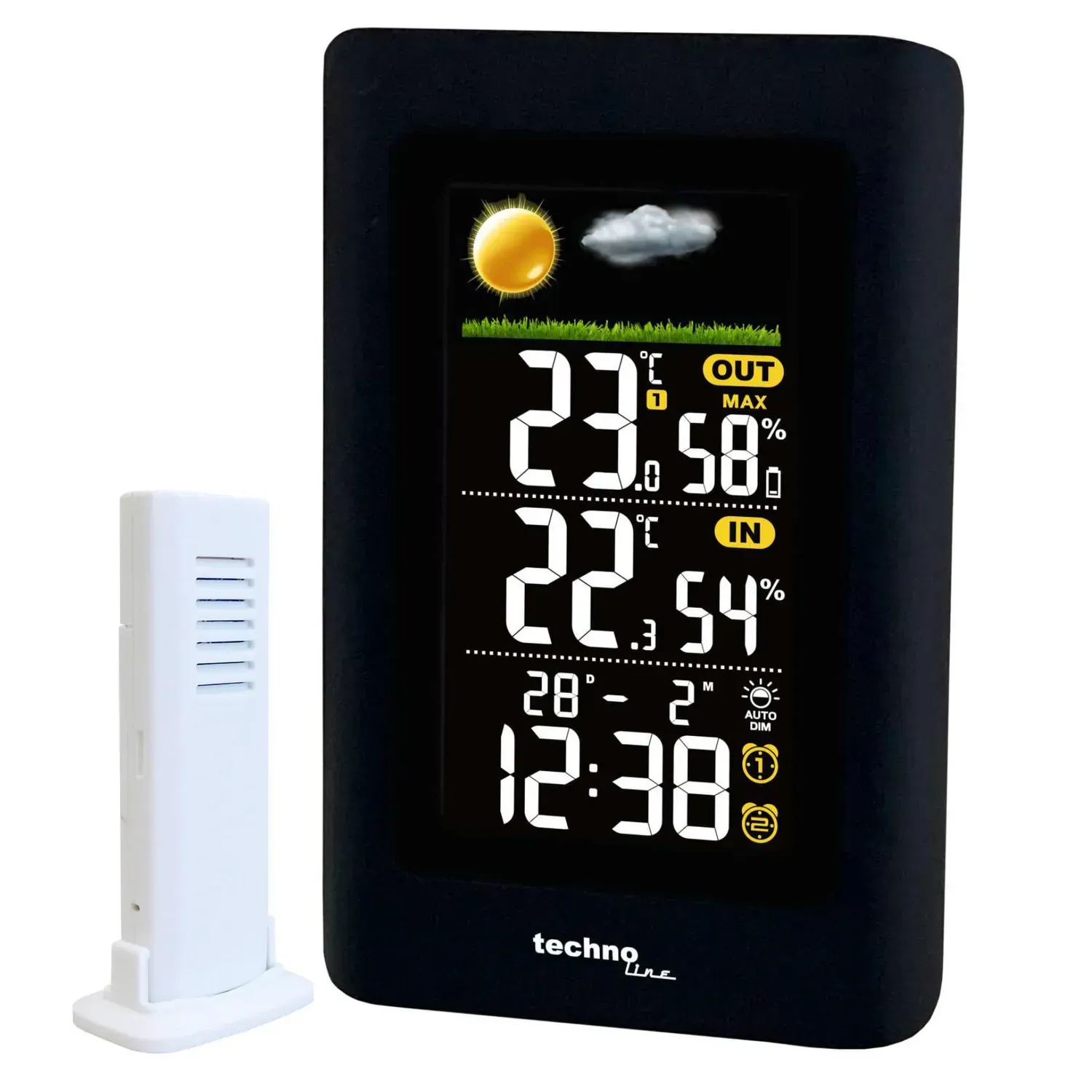 Метеостанція Technoline WS6447 Black (WS6447)