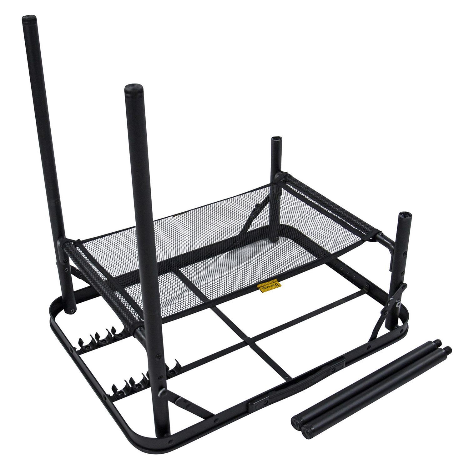 Стіл Bo-Camp Garland 60×45 cm Black/Wood look (1404195) 123246
