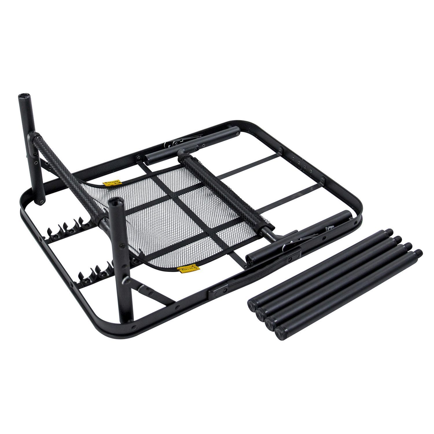 Стіл Bo-Camp Garland 60×45 cm Black/Wood look (1404195) 123252
