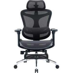 Sihoo DORO C300L Mesh Black with footrest