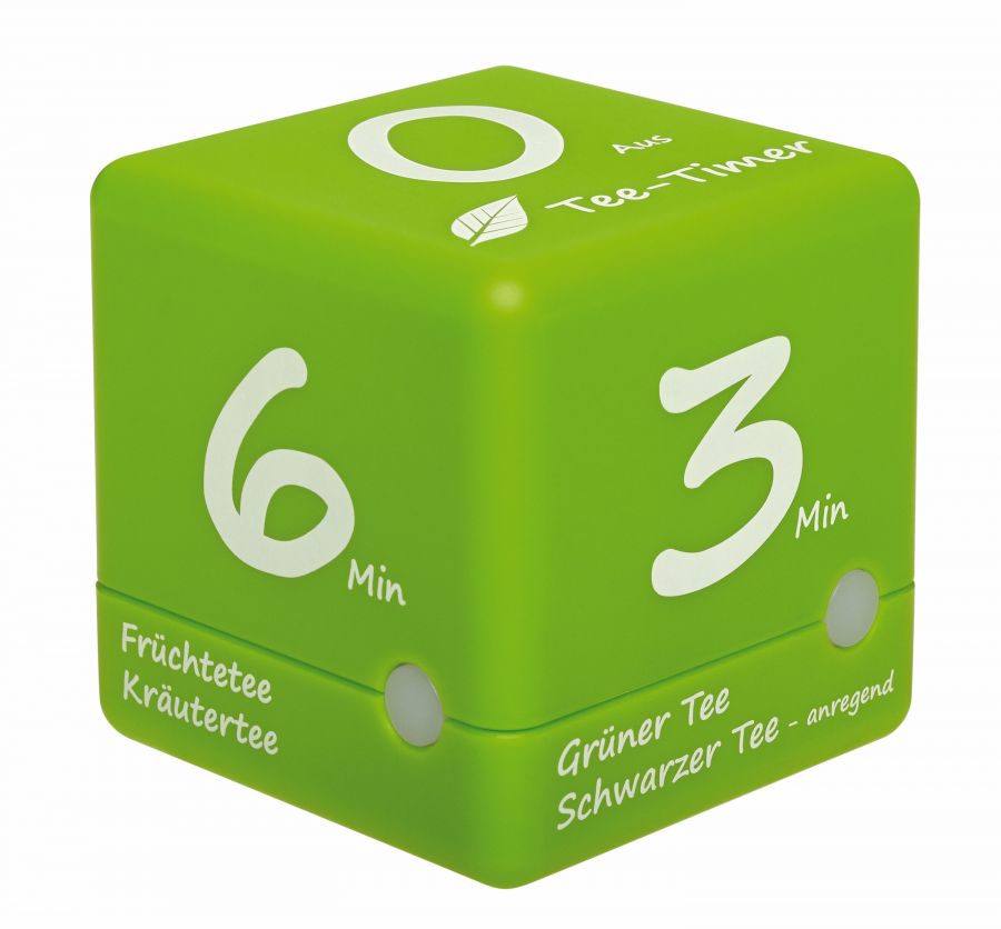 Таймер цифровий TFA “Cube-Timer” 3–4–5–6 хвилин світло-зелений 38203504
