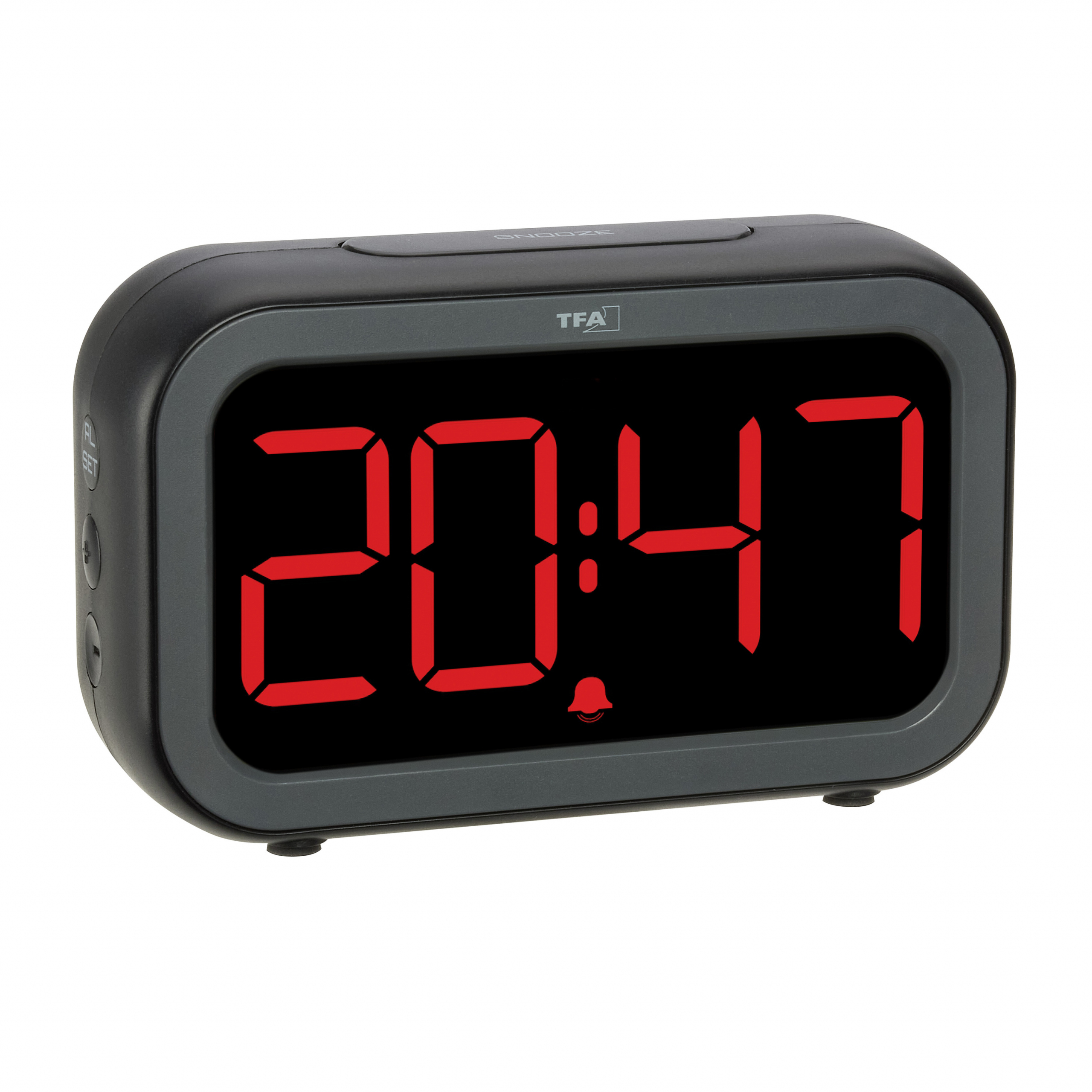 Будильник цифровий TFA LCD-LED BINGO HYBRID 60204801 129861