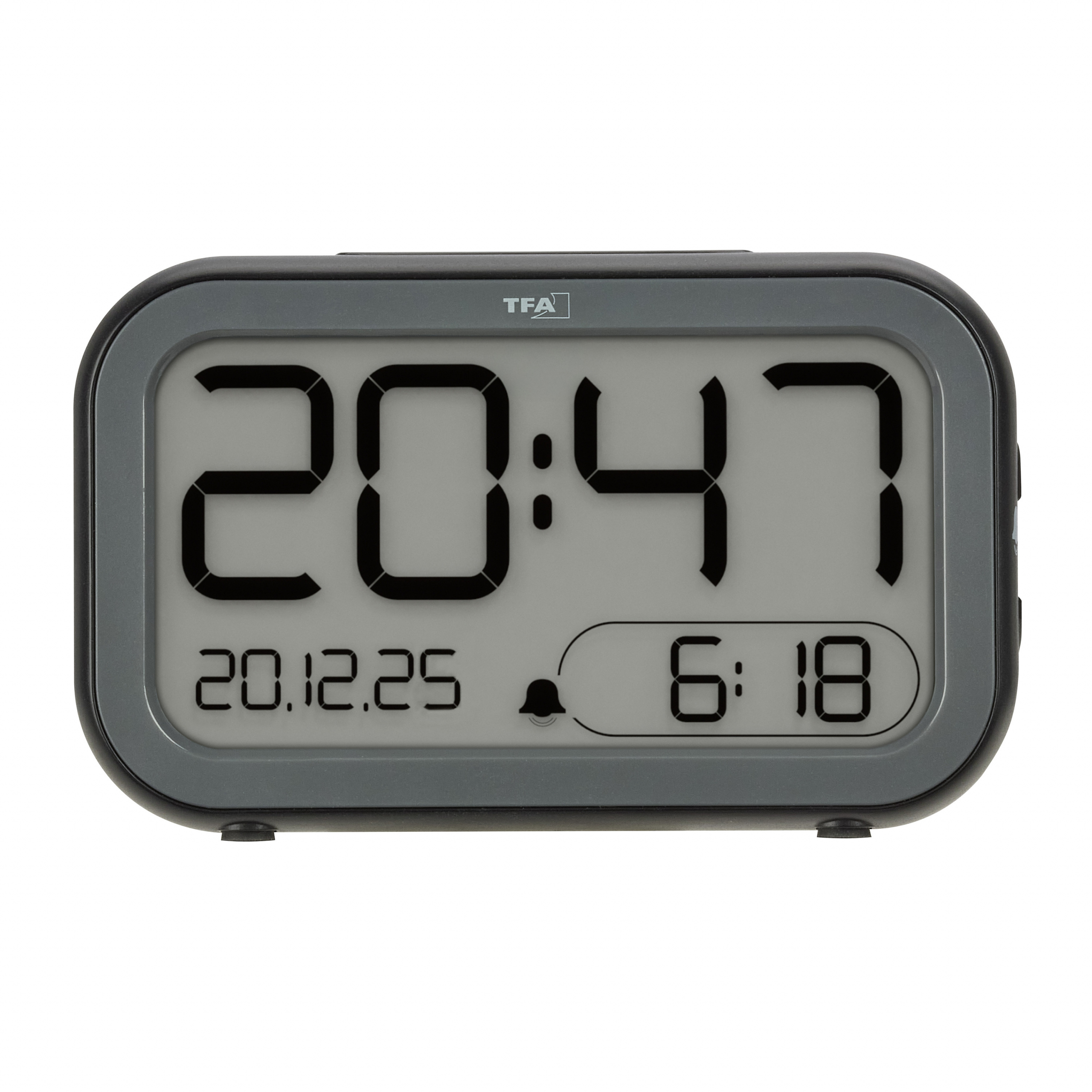 Будильник цифровий TFA LCD-LED BINGO HYBRID 60204801 129863